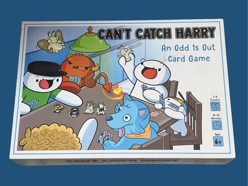 Can't Catch Harry Card Game The Odd 1s Out Original Game Complete